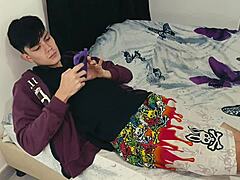 Stepmom helps stepson masturbate with Tantaly doll!