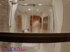 wanna peek at your curvy neighbour showering?