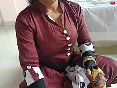 After beer, horny sister-in-law gets quick fucking from brother-in-law, so thirsty for sex