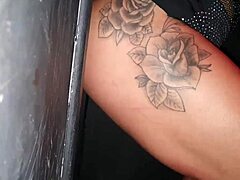 Man, this Latina milf's big clit drives me wild at swing festa!