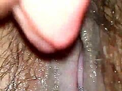 Amateur Wife Gets Wet Blowjob From Husband