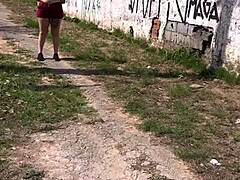 Prostitute Fucks in Woods for Free