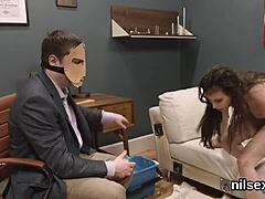 Unusual Girl Brought to Anus Madhouse for Wild, Uninhibited Therapy Session