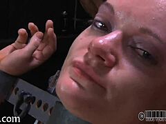 Ferocious Whipping Leaves Gal Trembling in Pain