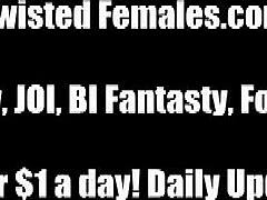 Get some ballbusting action with me in this POV video