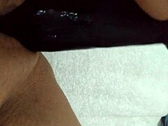 Wife Plays with Dildo at Home