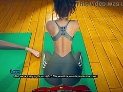The story of a new teacher in a porn game continues