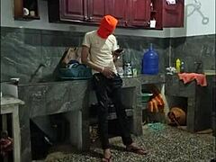 The premium latina lifts it without even touching