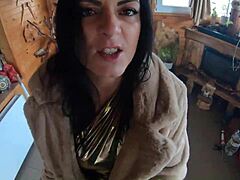 Cheating wife dances and plays with husband’s friend