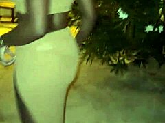 Public Flash in Ibiza with Tight Pussy Lips on Display 😜🌞