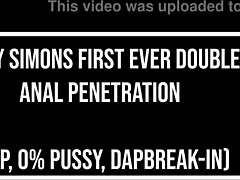 Vicky Simons, Tall Brazilian Cutie, Takes Monster Cock in Exotic Bareback Dap Session