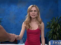 I love watching this naked gal get massaged