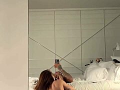 Hot brazilian babe gives wet blowjob on pov