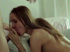 The girl wanted to get two dicks at the same time