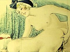 i love looking at these vintage erotic drawings with hairy details