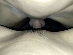 Pretty pornstar's tight pussy gets opened by big cock for creampie