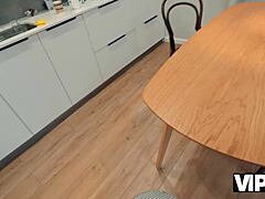 Russian college slut’s first anal surprises in POV.