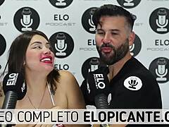 elo podcast passes ice over sara blonde's tits