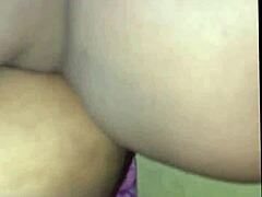 amateur african teen swallows fingers in homemade sex.