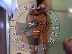 bunny fae teases tight wet pussy with vibrator then cum covers it