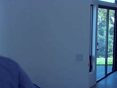 damn, this cute girl with small tits rode a tough guy on a boat! what a wild ride!