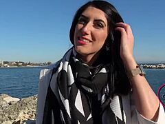 Damn! Jade 25ans, Naughty French Brunette in Sexy Lingerie!