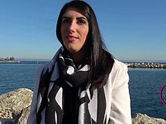 Damn! Jade 25ans, Naughty French Brunette in Sexy Lingerie!