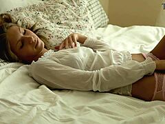 beautiful tanned teen anjelica fingers herself so wet! 😍