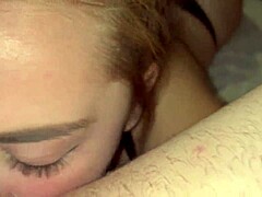 My Face Covered in Cum After Sloppy Deepthroat!