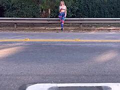 Found Brazilian Prostitute for Cheap Outdoor Blowjob in Lot