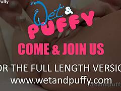 Wetandpuffy - Hot Blonde Cums Hard with Glass Dildo