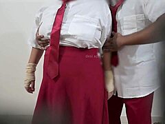 Indian college students sneak sex during break