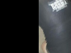 during a party at friends' house, the crossdressing amateur got fucked publicly outdoors with hairy pussy exposed in voyeur style.