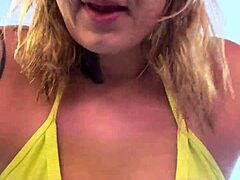 almost got kicked out of copacabana beach gym for training in a wet, see-through thong bikini!