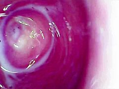 Deep inside my wet pussy with camera