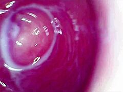 Deep inside my wet pussy with camera