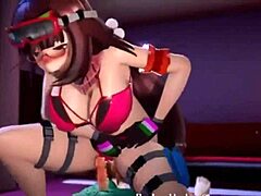 amazing brunette rides in pov, her big tits expanding as she cowgirls passionately.