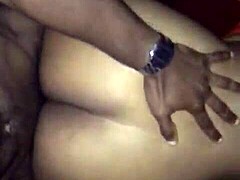 big teen ass bouncing hard on young lad's lap in public