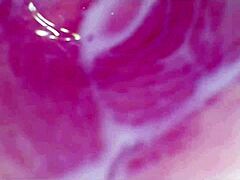 Deep inside my wet pussy with camera