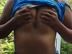 Latina Babe Sucks Me Off in the Woods