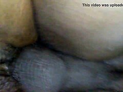 Cum Drips From Ripped Clothes On Her Ass