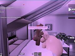 Latina Lesbian Encounters Black Futa