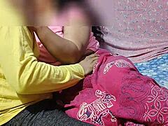Indian Beauty Strips Naked for Hot Sex with Lover in Steamy Homemade Action