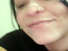 blowjob turns into street fucking with this milf