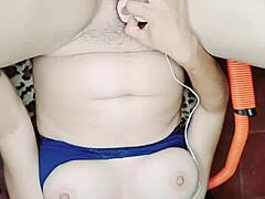 How Deep and Delicious This Huge Dick Feels! My Cum Shoots Out in Jets!