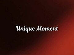 Ebony babe shakes wet pussy ass