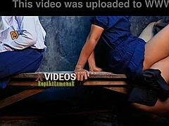 teen indonesian girl fucks with boyfriend after school in homemade threesome