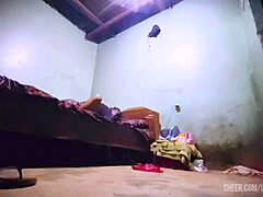 beautiful woman in miniskirt screams while kissing and taking big interracial cock