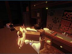 Hey, check out this fucking candy demi-human with that sexy ass getting wild in ro-condos.