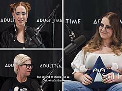 Curvy Fat Pornstar Codi Vore Enjoys Sucking and Fucking Huge Boyfriend Cock with Big Tits in Detailed Interview Scene with Friend